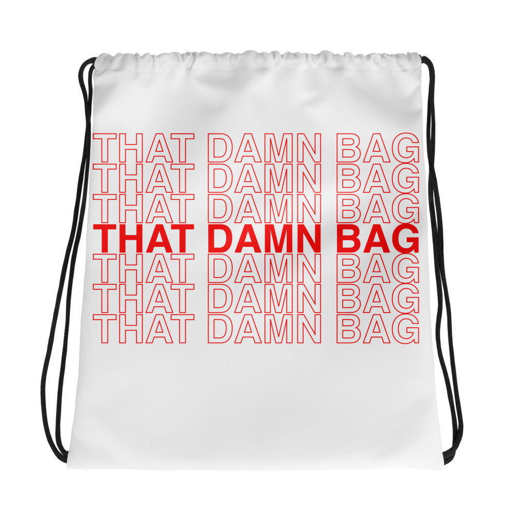 That Damn Bag Drawstring bag