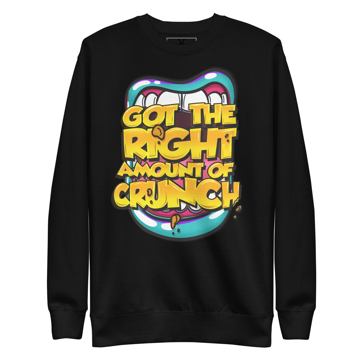 Right Amount of Crunch Sweatshirt (Mouthful Edition)