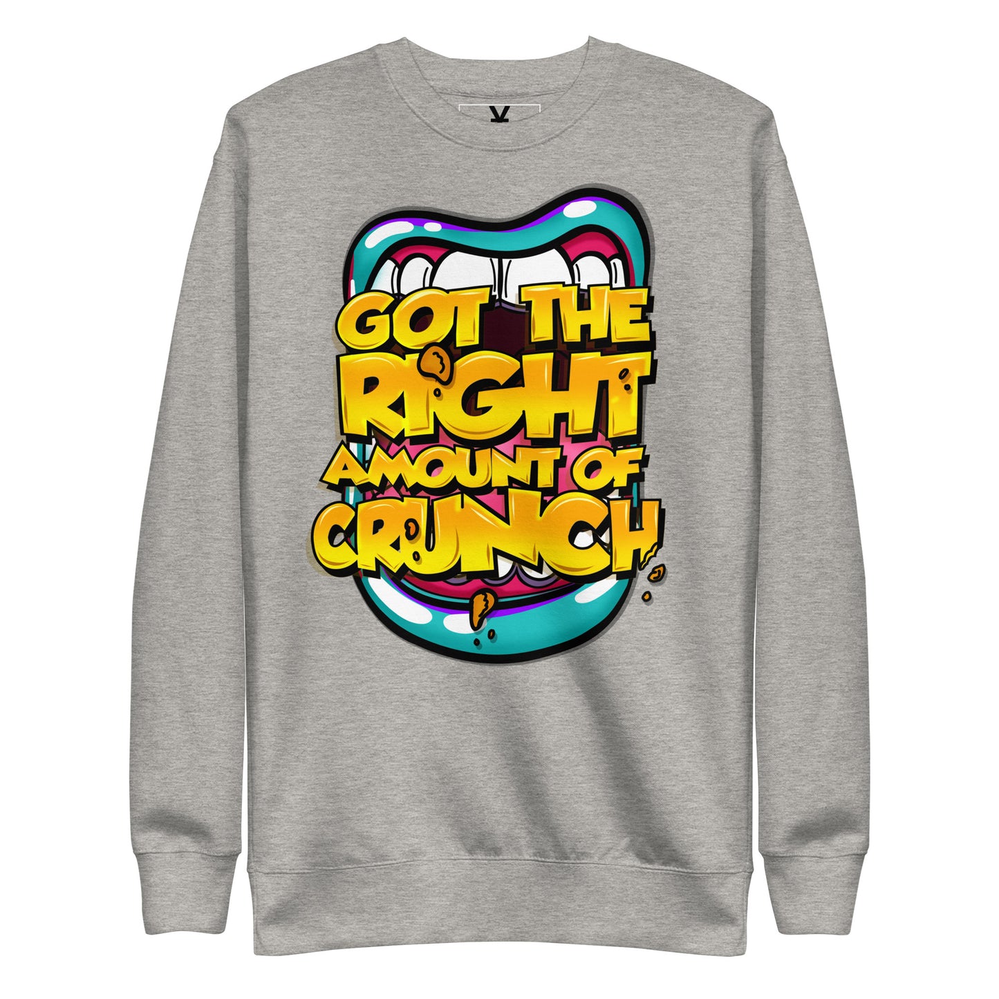 Right Amount of Crunch Sweatshirt (Mouthful Edition)