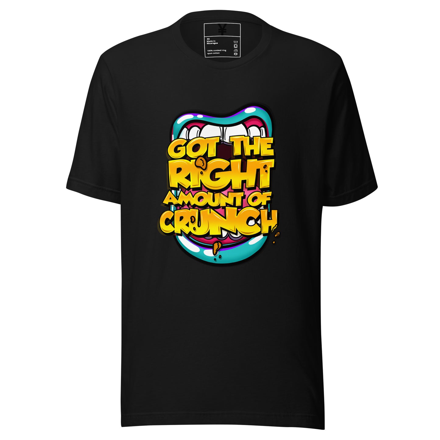 Right Amount of Crunch Tee (Mouthful Edition)