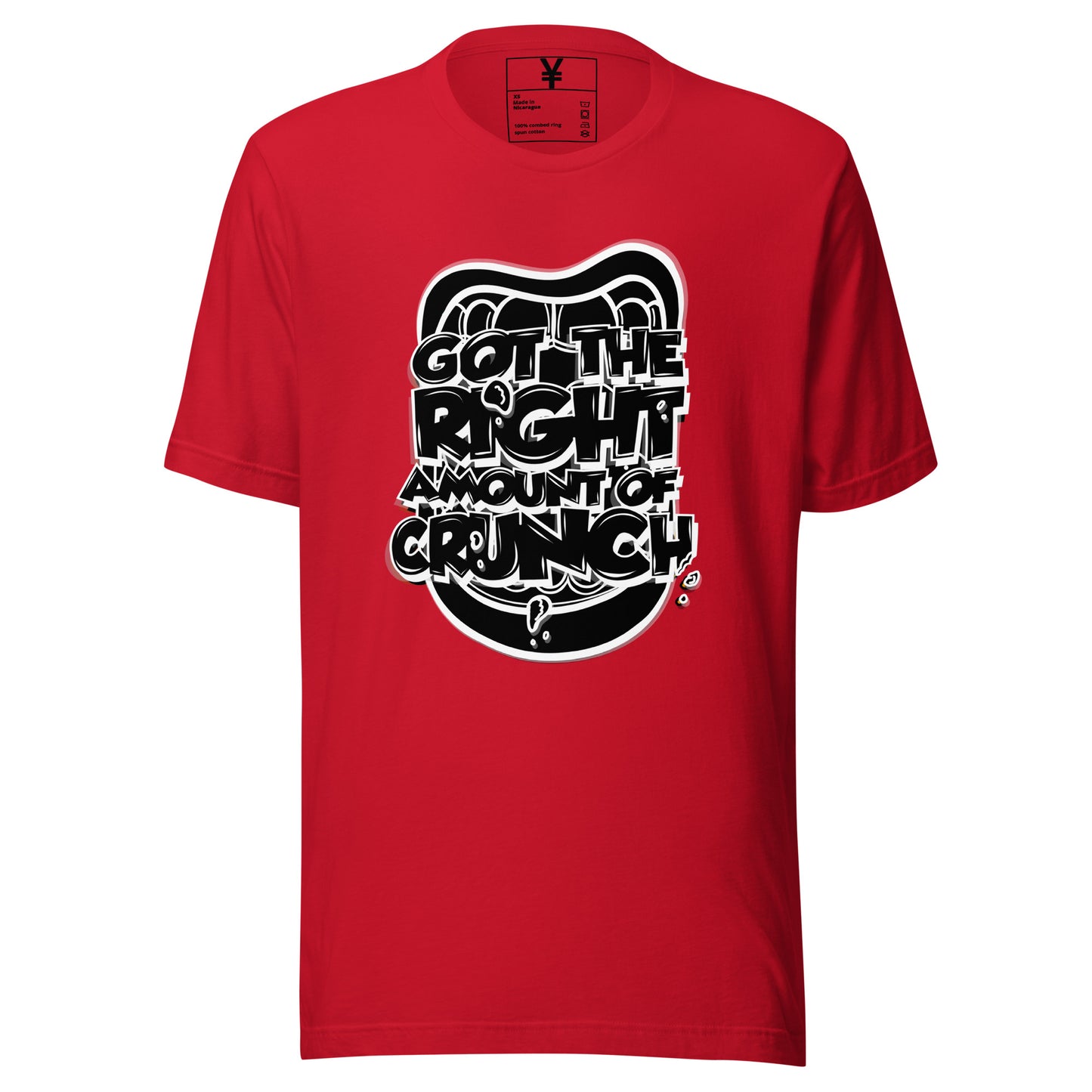 Right Amount of Crunch Tee (Mouthful Edition)