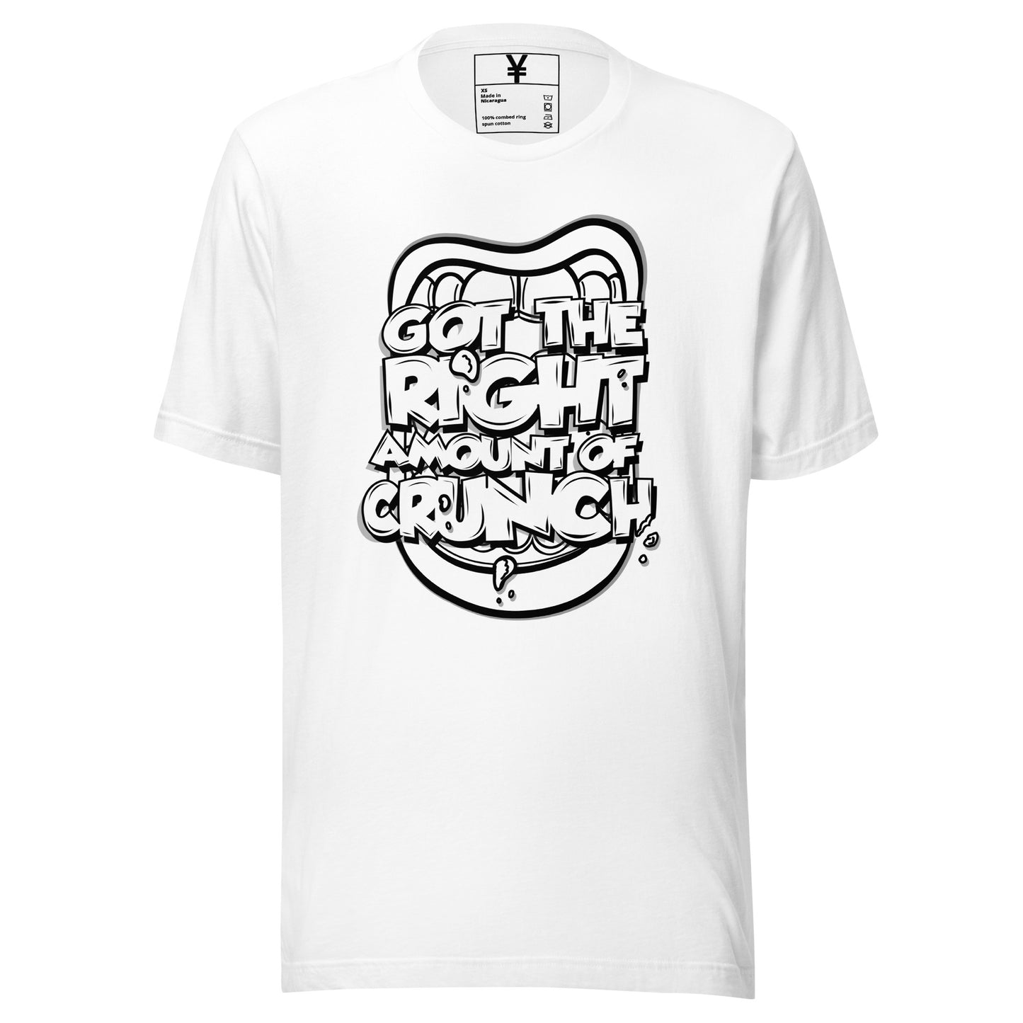 Right Amount of Crunch Tee (Mouthful Edition)