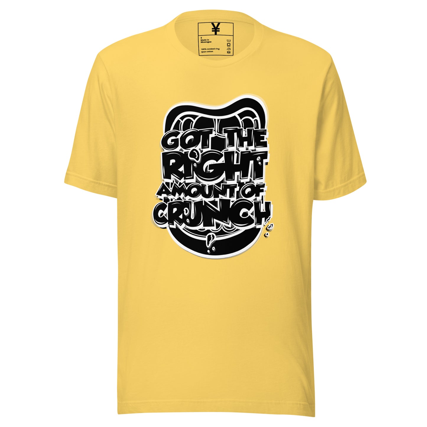 Right Amount of Crunch Tee (Mouthful Edition)